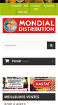 Mobile Screenshot of mondialdistribution.fr